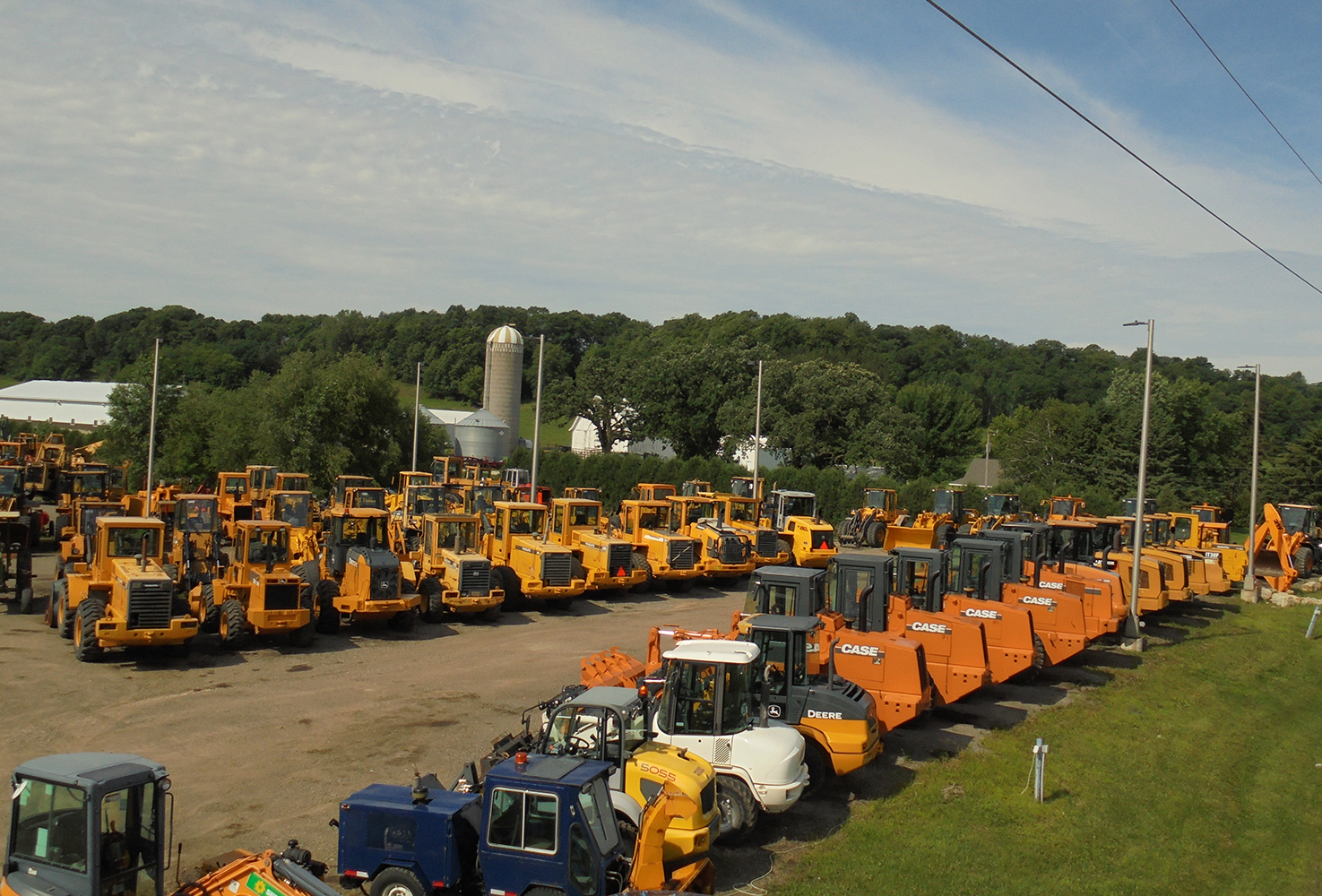 Midwest Equipment St Charles, Minnesota Wheel Loaders, Construction